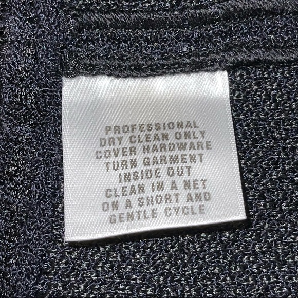 St John Evening Woman Knit Top Size 16 - Picture 7 of 8